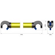 342543 Z1 Tower-Diagonal Brace 2.7m